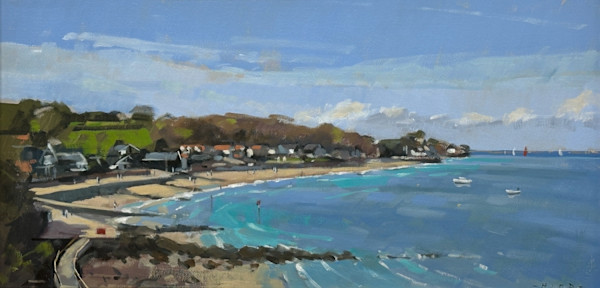 Seagrove Bay from Horestone Point by Andrew Hird ARSMA, Image 1.