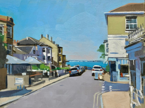 Seaview High Street, August by Andrew Hird