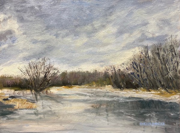 Early January Darlings Island by Helen Shideler