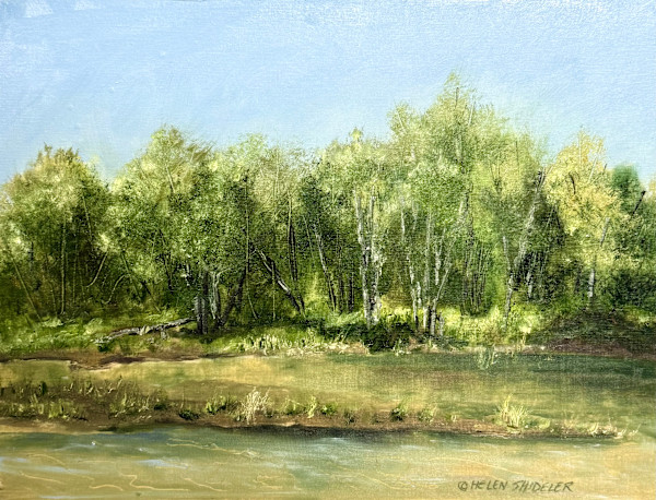 Colours of Late Summer Hammond River by Helen Shideler