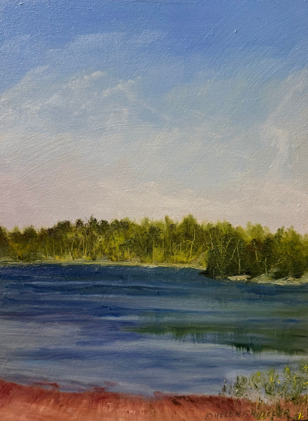 Early June Ritchie Lake by Helen Shideler, Image 1.