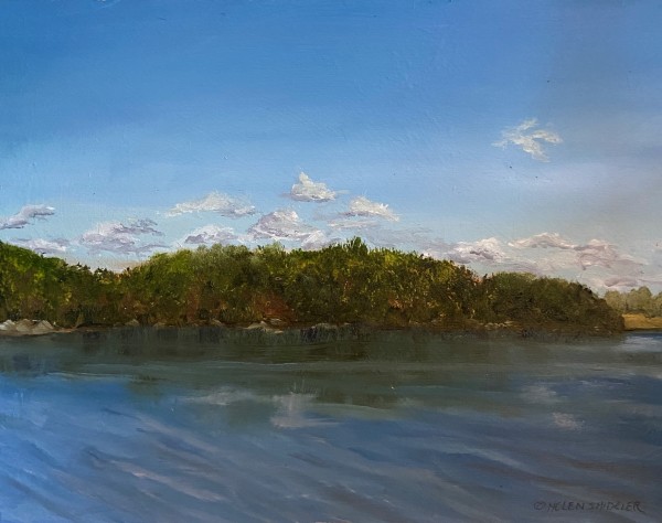 Sunny Afternoon Lac Cameron Quebec by Helen Shideler