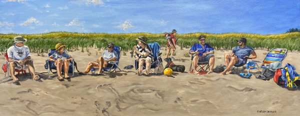 Seaside Chit Chat by Helen Shideler