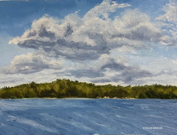 Summer Breeze off the Kennebecasis River by Helen Shideler