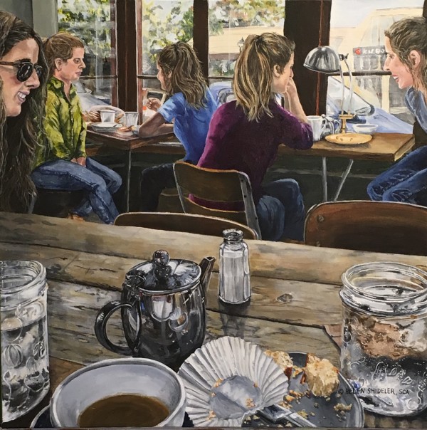 Cafe Conversations by Helen Shideler