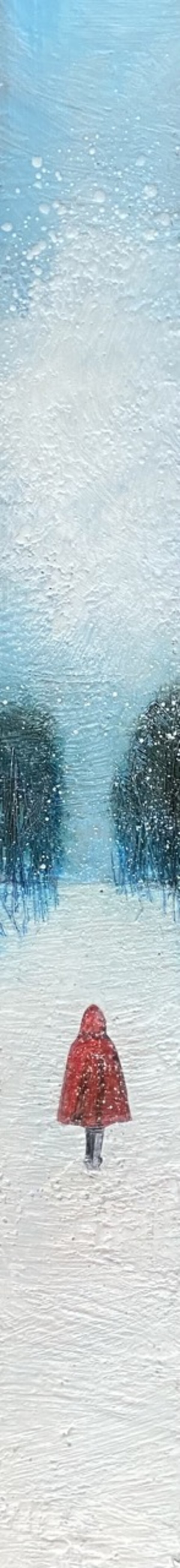 Blue Winter's Walk by Susan  Wallis
