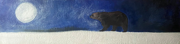 Bear Meets Moon by Susan Wallis, Image 1.