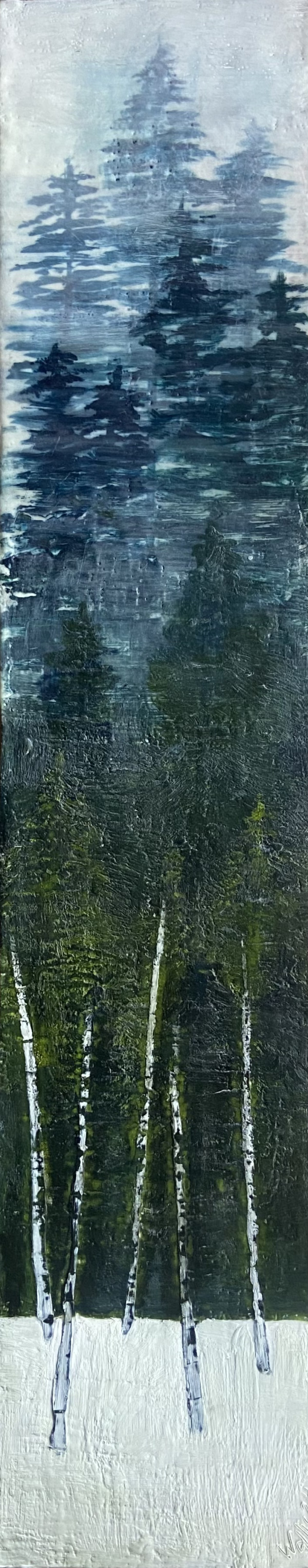 Forest Mist I by Susan  Wallis