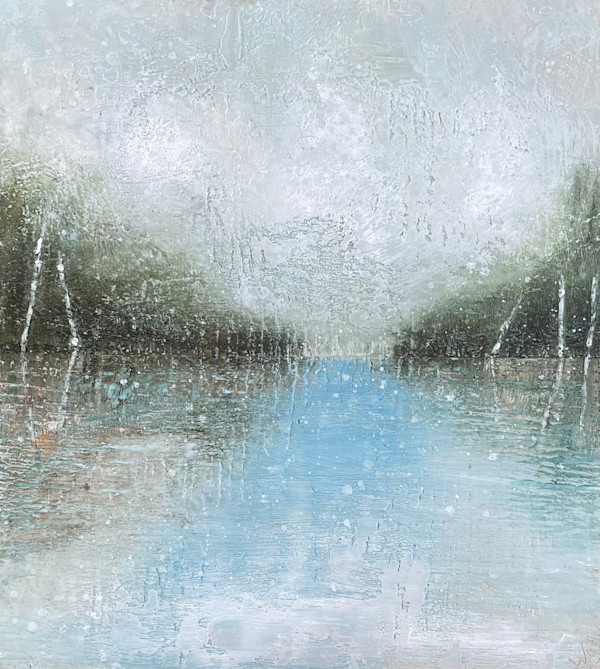 The Birches Call from Across the Lake by Susan  Wallis