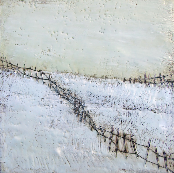 Lines in the Snow II by Susan  Wallis