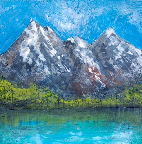 Mountain View II by Susan  Wallis