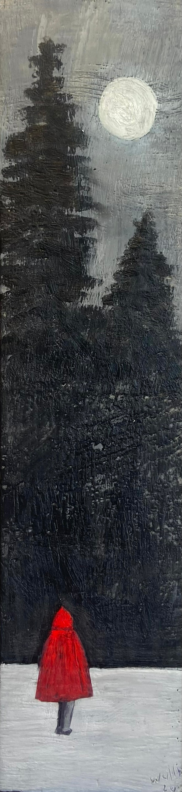 With the Moon as Her Guide by Susan Wallis, Image 1.