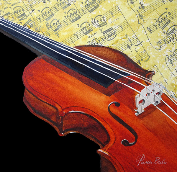 Violin by Tanis Bula