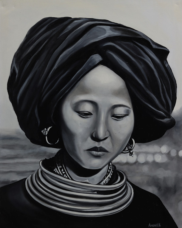 Hmong Woman by J. Scott Ament