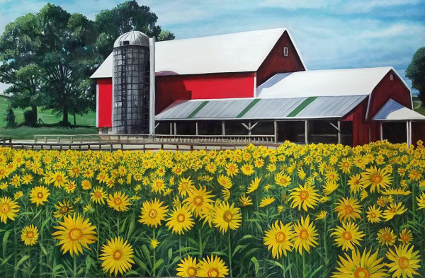 Kansas Farm by J. Scott Ament
