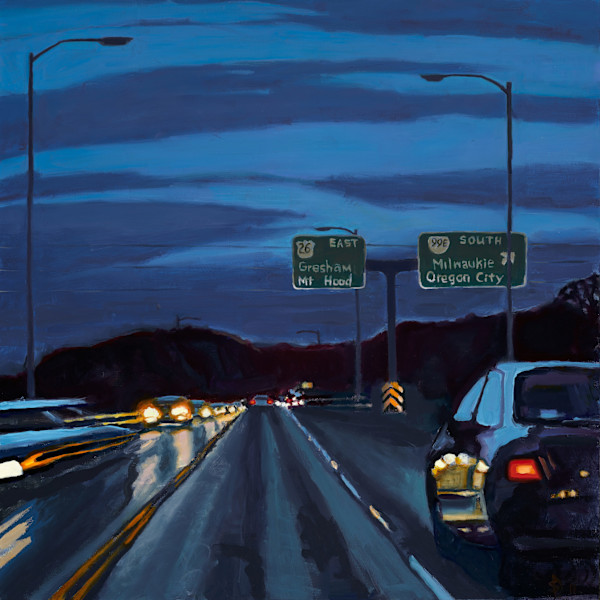 Ross Island Bridge by Shawn Demarest