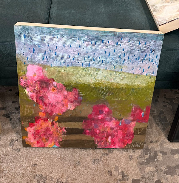 A gentle rain on the flowers by Mara Manning