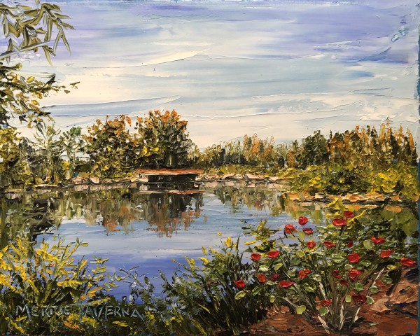 Lakeside Serenity by Merrie Taverna