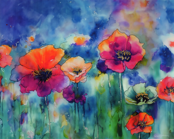 Floral Symphony by Dawn Johnson