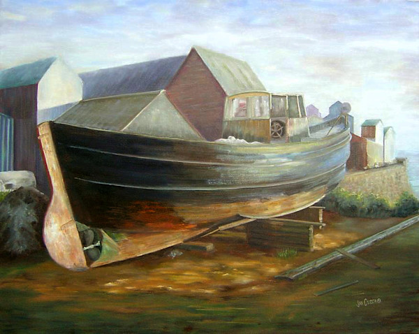 Drydock, Gourdon by Jan Clizer, Image 1.
