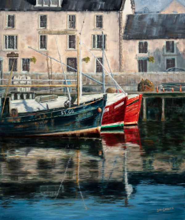 Safe Harbour, Stornoway by Jan Clizer