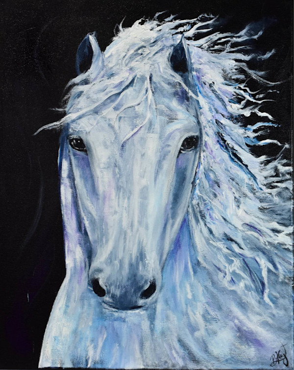 White Horse* by BrendaKay Deyo, Image 1.