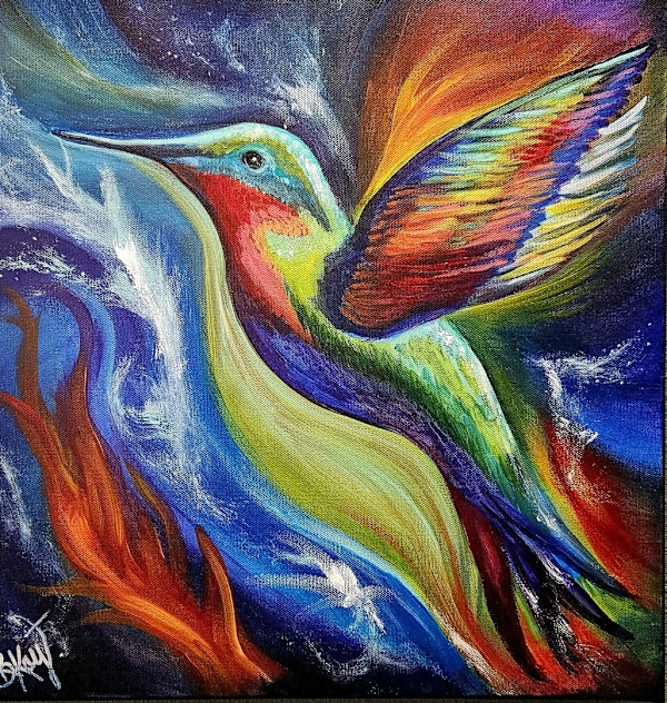 Hummingbird by BrendaKay Deyo, Image 1.