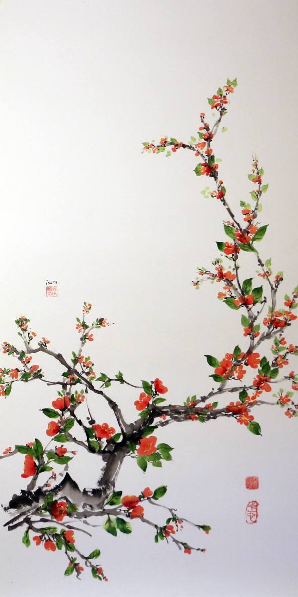 Obelys žydi / Apple Blossom by Ina Loreta Savickiene