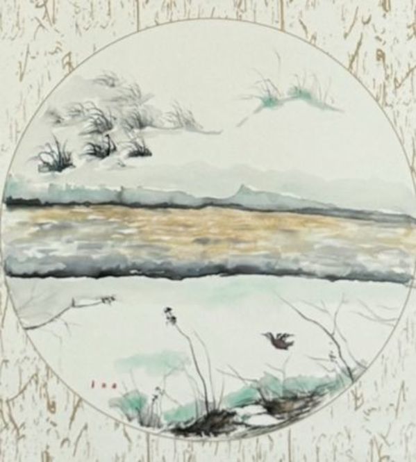 Auksiniai atspindžiai / Golden reflections by Ina Loreta Savickiene