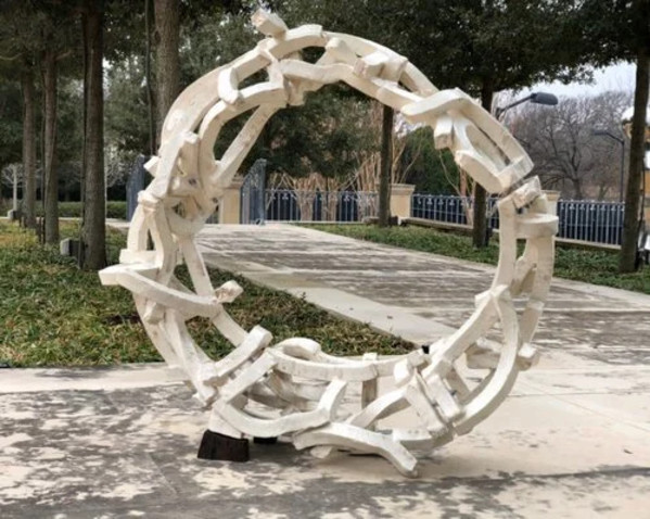 Beach Hoop Monument by Brandon Reese, Image 1.