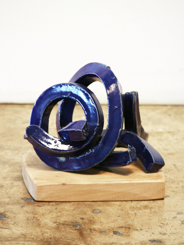 Knot - Galvanized Knot II by Brandon Reese