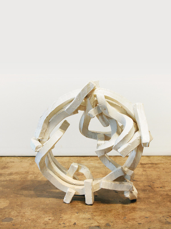 Hoop - White Hoop II by Brandon Reese