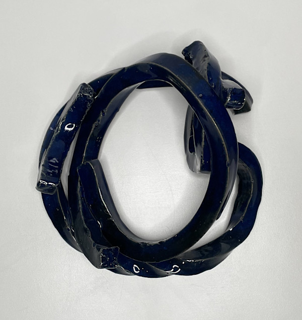 Blue Hoop by Brandon Reese