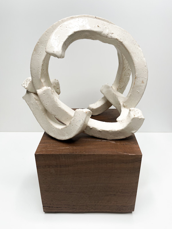 White Hoop with Stand by Brandon Reese