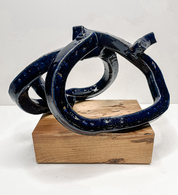 Cobalt Hoop by Brandon Reese