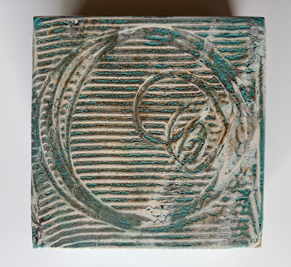 Around and Round Mini-Painting by Brandon Reese