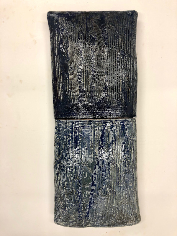 Pillow - Double Blue by Brandon Reese