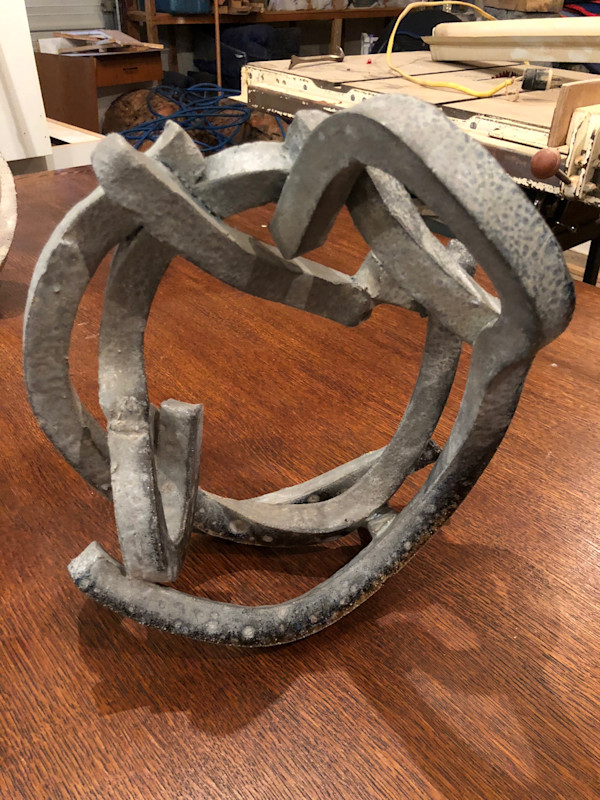 Hoop - Charcoal by Brandon Reese