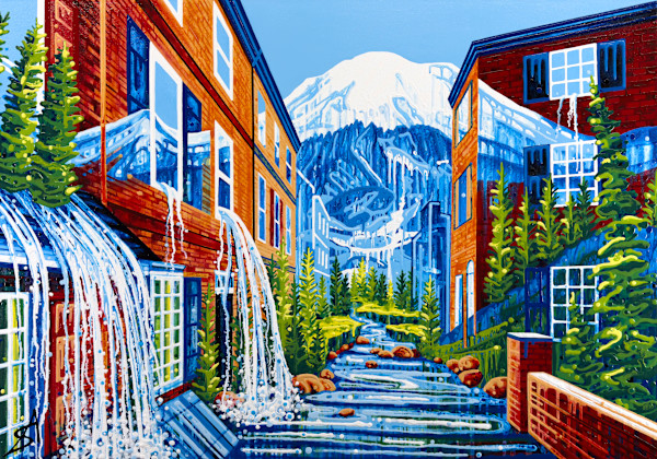 River Alley (Philadelphia + Colorado + Mount Rainier NP + Kootenay NP) by Amy Shackleton