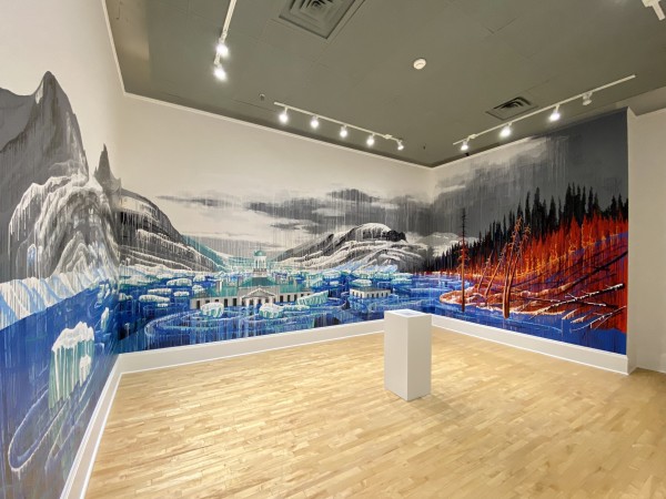 Playing with Fire and Ice Mural