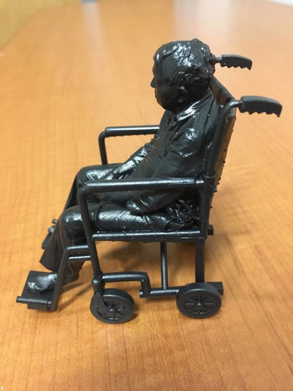 Mom going to Heaven : 3-d print by Alan Powell