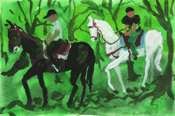 May 16, 2007 Horse Riding Along the Tohickon by Alan Powell