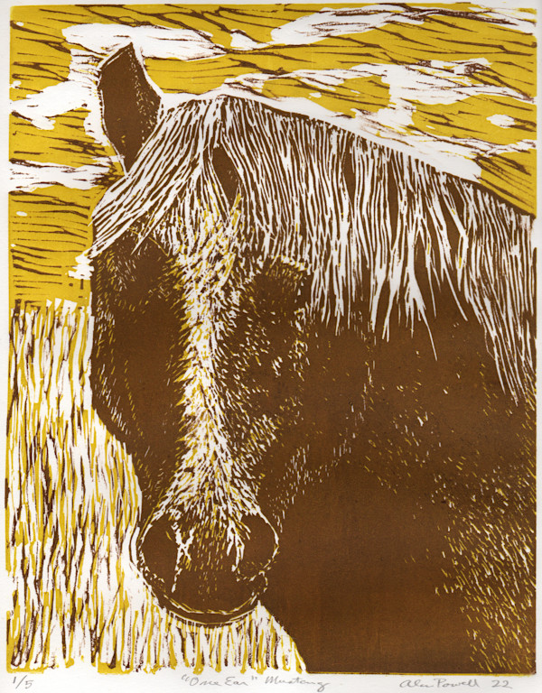 On ear print edition #1 by Alan Powell