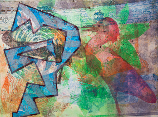 Dancing with Egrets by Alan Powell