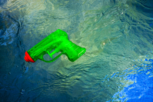 Pistol in the Water by Alan Powell