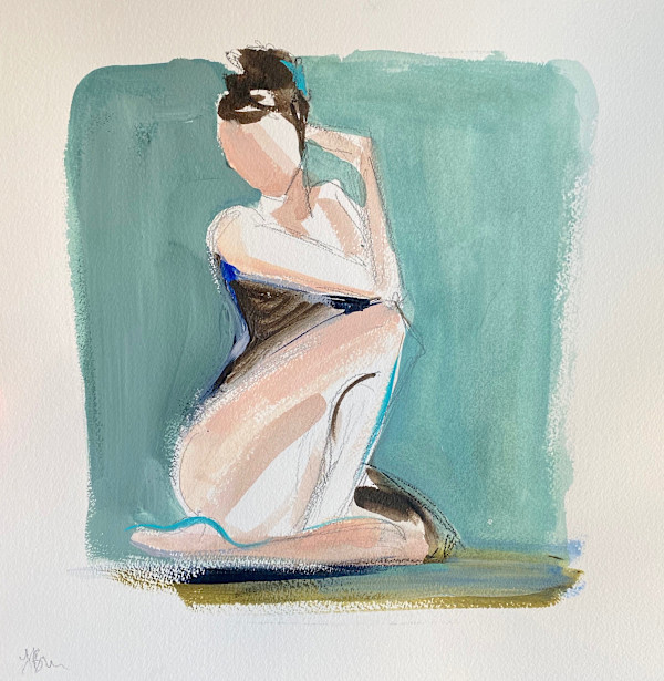 Ultramarine & Teal by Lauren Bolshakov