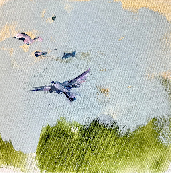 The Air Up There 1 - framed by Lauren Bolshakov