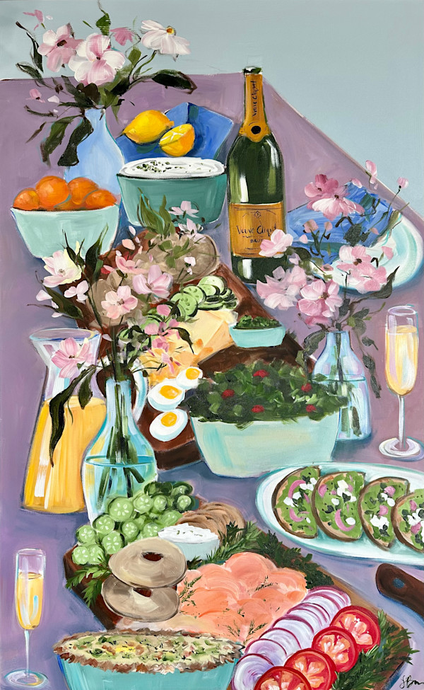 Bagel and Lox by Lauren Bolshakov