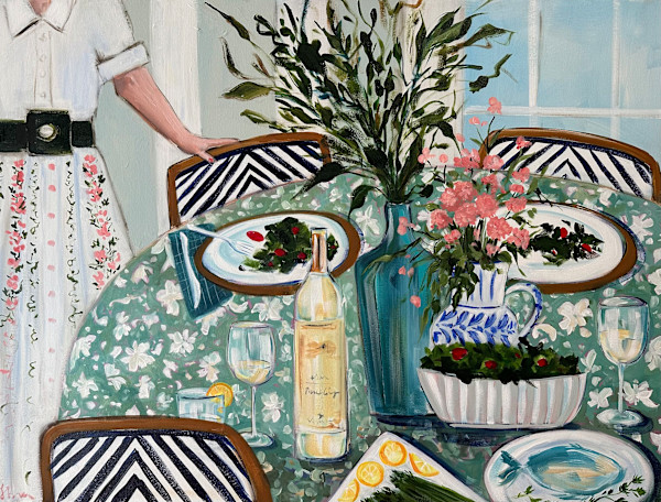 The Summer Hostess by Lauren Bolshakov