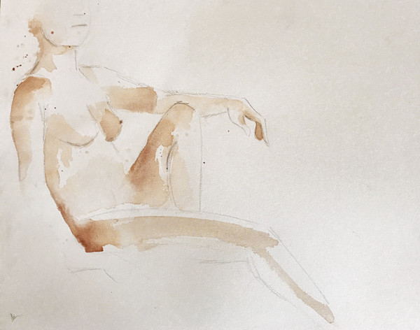 Simple Beauty  (Framed) by Lauren Bolshakov